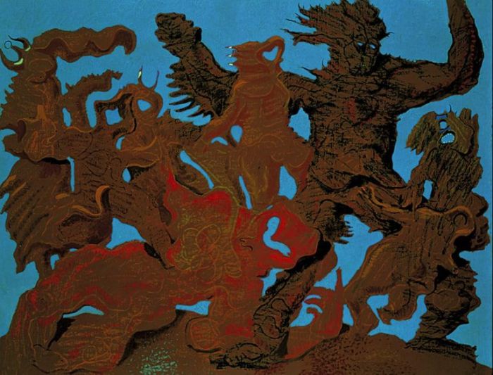 Max ernst the horde 1927